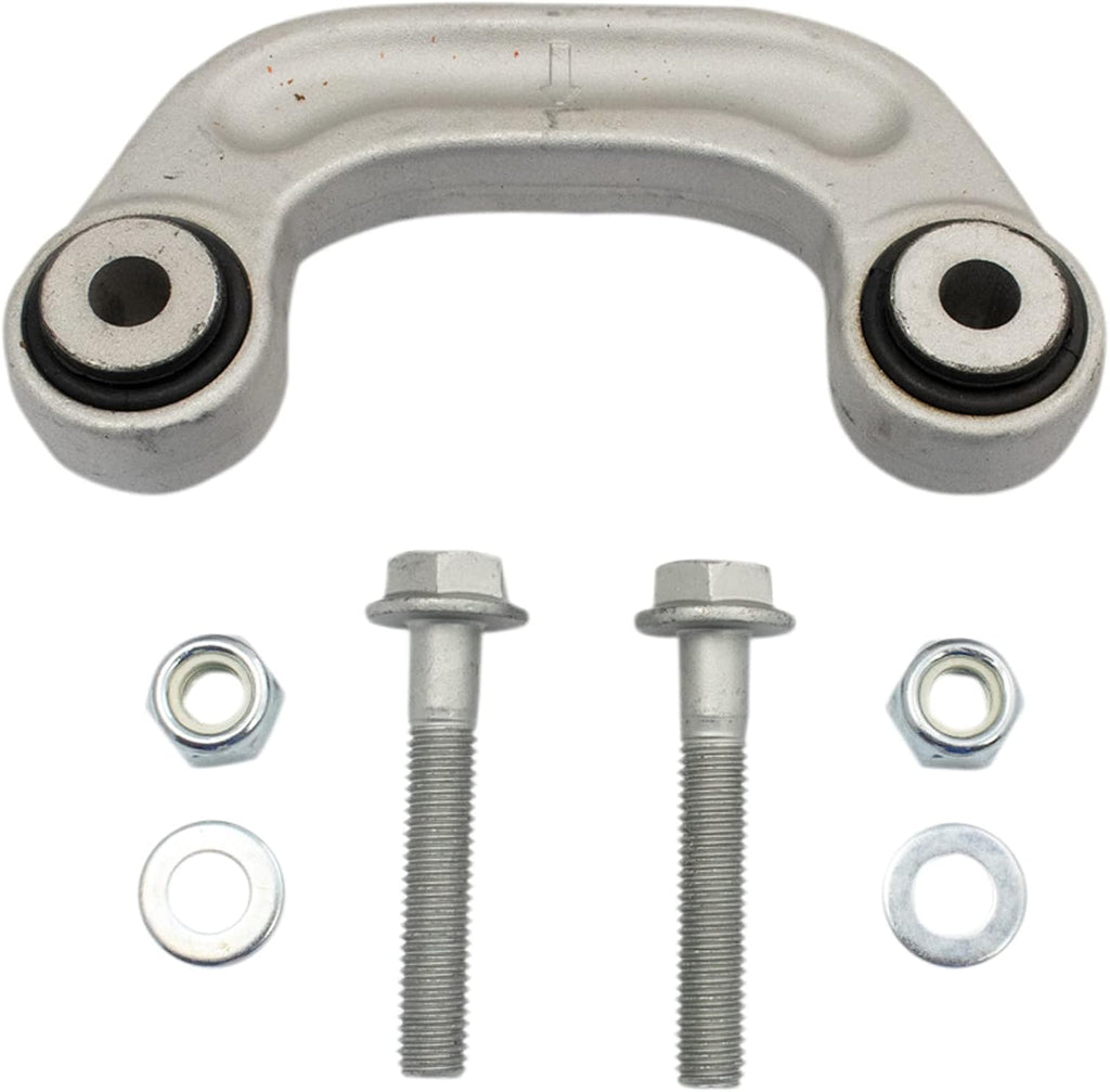 TRQ Front Suspension Kit Shock & Spring Strut Assembly Sway Bar Stabilizer Link Compatible with 2006-2011 Audi A6 2005-2011 A6 Quattro