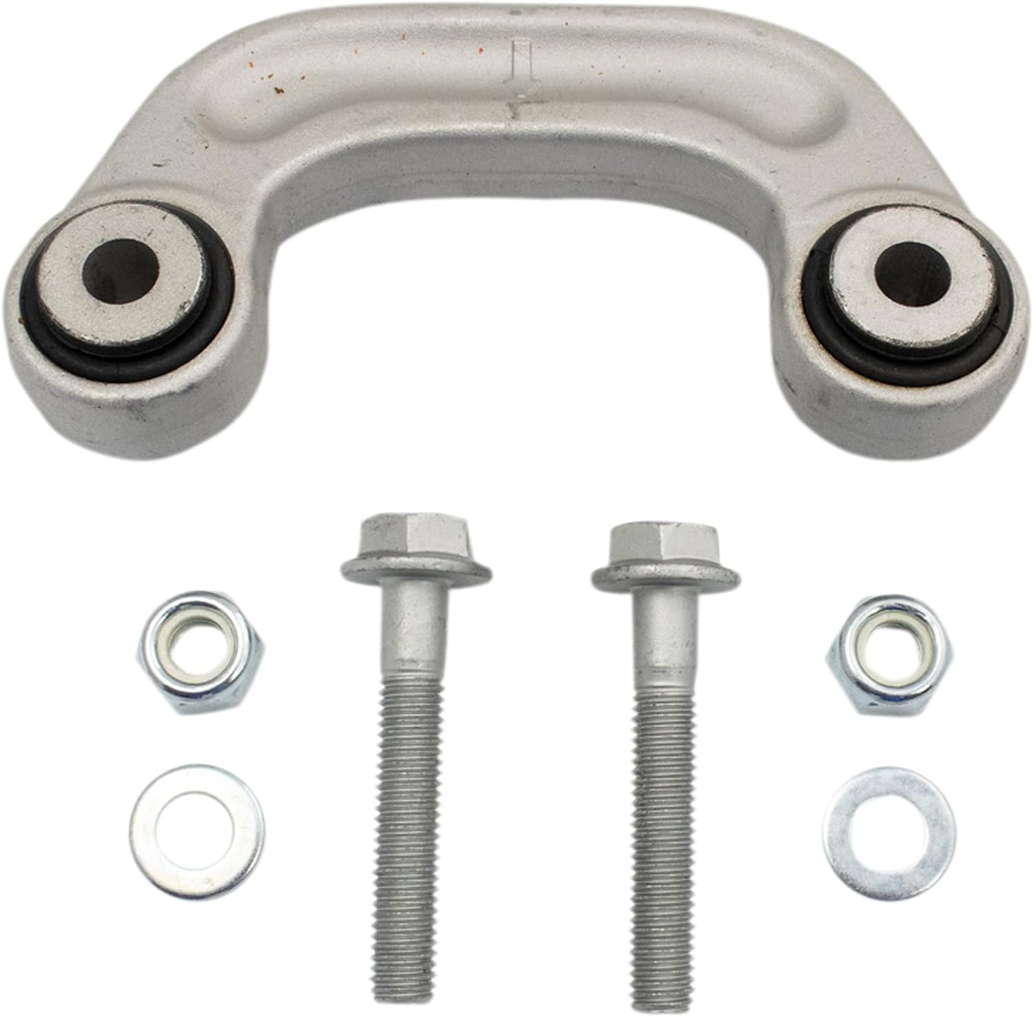 TRQ Front Suspension Kit Shock & Spring Strut Assembly Sway Bar Stabilizer Link Compatible with 2006-2011 Audi A6 2005-2011 A6 Quattro