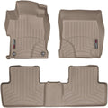 WeatherTech Custom Fit FloorLiners for Honda Civic Si, Civic, 1st & 2nd Row (456311-453732), Tan