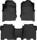 WeatherTech FloorLiner HP Custom Fit Floor Mats for Ford Bronco Raptor, Bronco 1st & 2nd Row (441695-1-3IM), Black