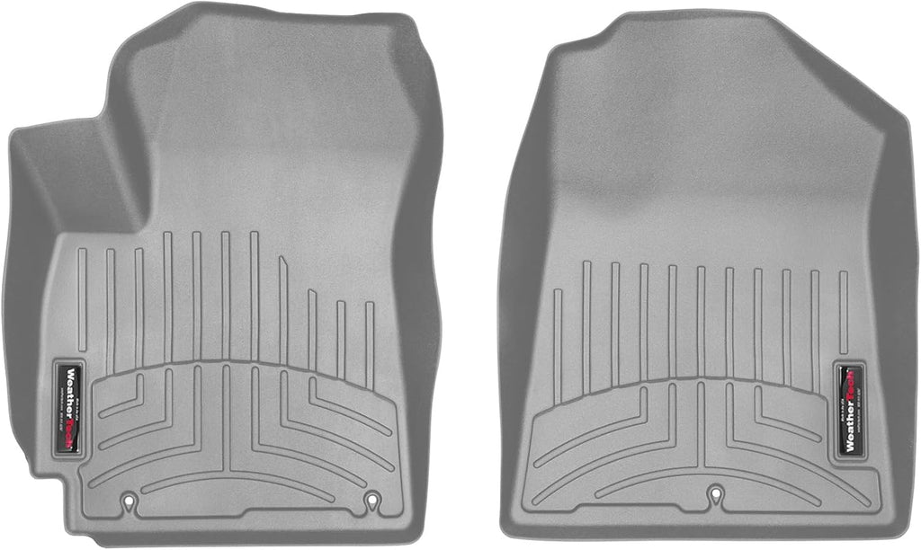 WeatherTech Custom Fit FloorLiners for Kia Soul - 1st Row (4615231), Grey