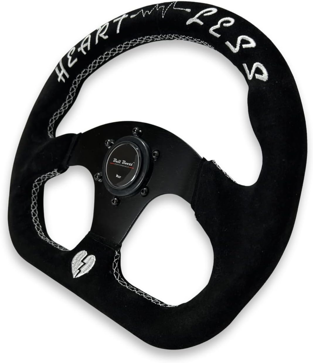 Racing Steering Wheel Kit with Hub Adapter for Civic, Del Sol, Integra by Bull Boost Performance
