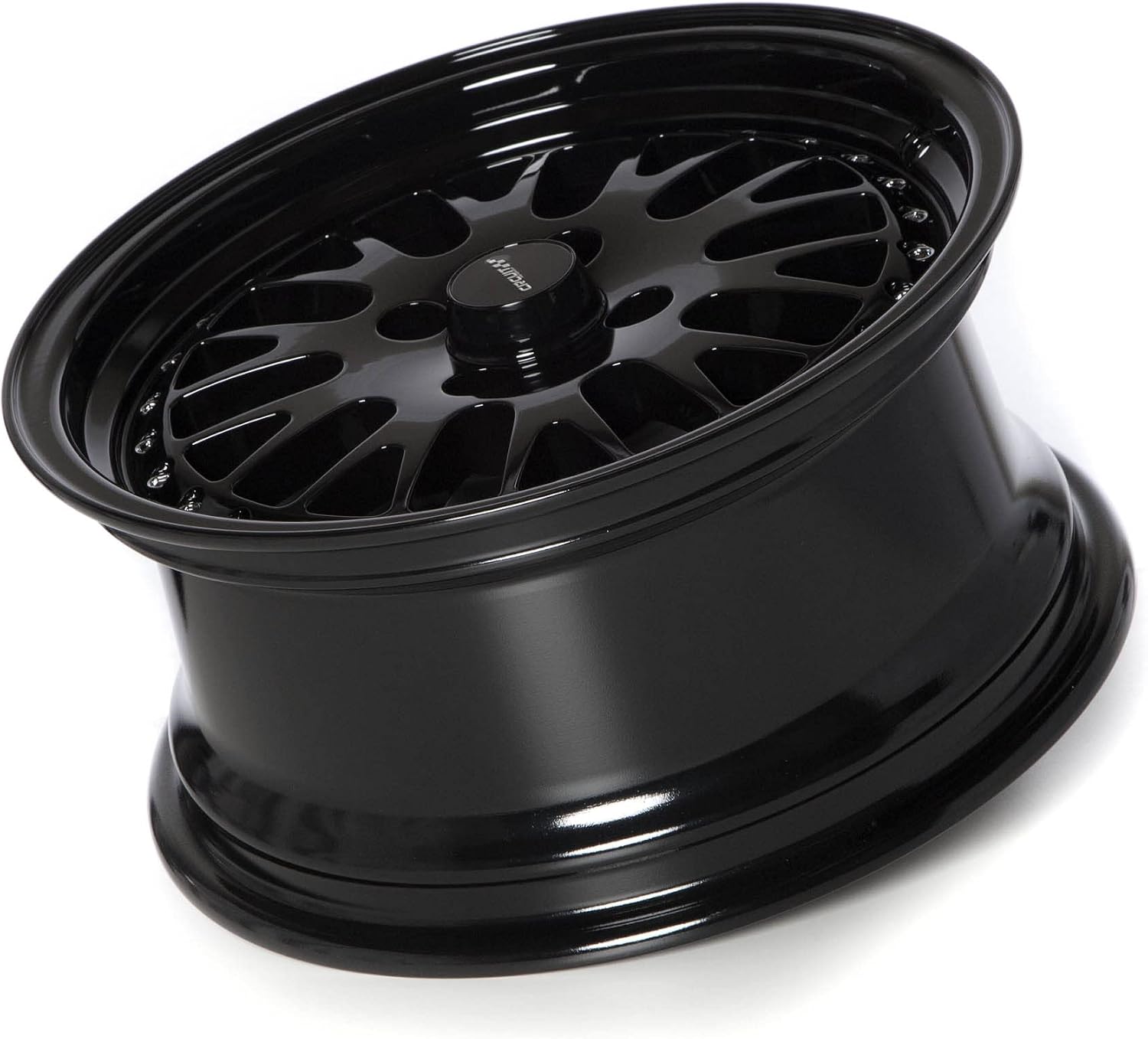 Circuit Performance CP21 15×7 Gloss Black 4×100 [+25mm] Wheel Rim compatible with Acura Integra, Honda Civic, Mazda Miata MX5, and BMW E30