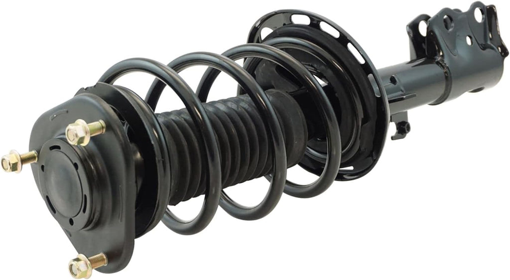 TRQ Front Suspension Kit Complete Strut & Coil Spring Assembly Sway Bar Stabilizer Link Compatible with 2014-2019 Toyota Corolla