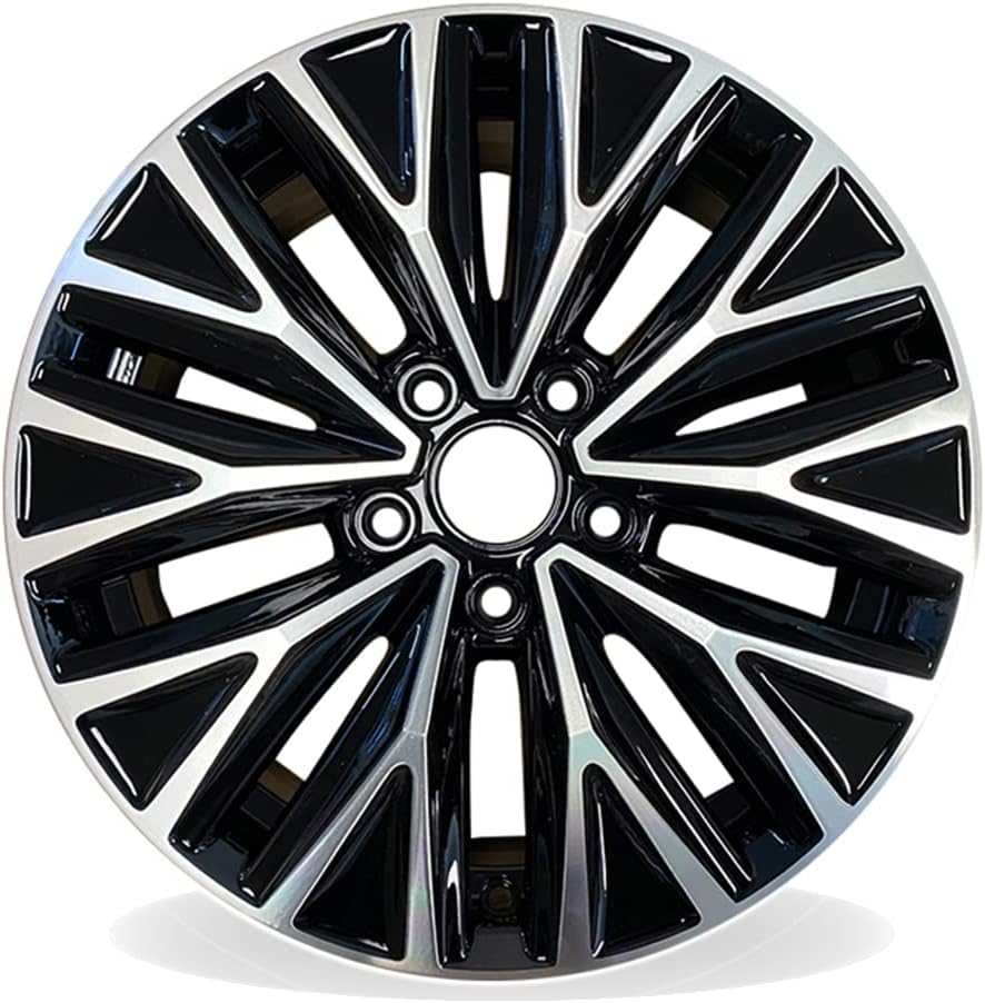 16' 16x6.5 Set of 4 Machined Black Wheels For VW JETTA 2019-2021 Factory OEM Design New Replacement
