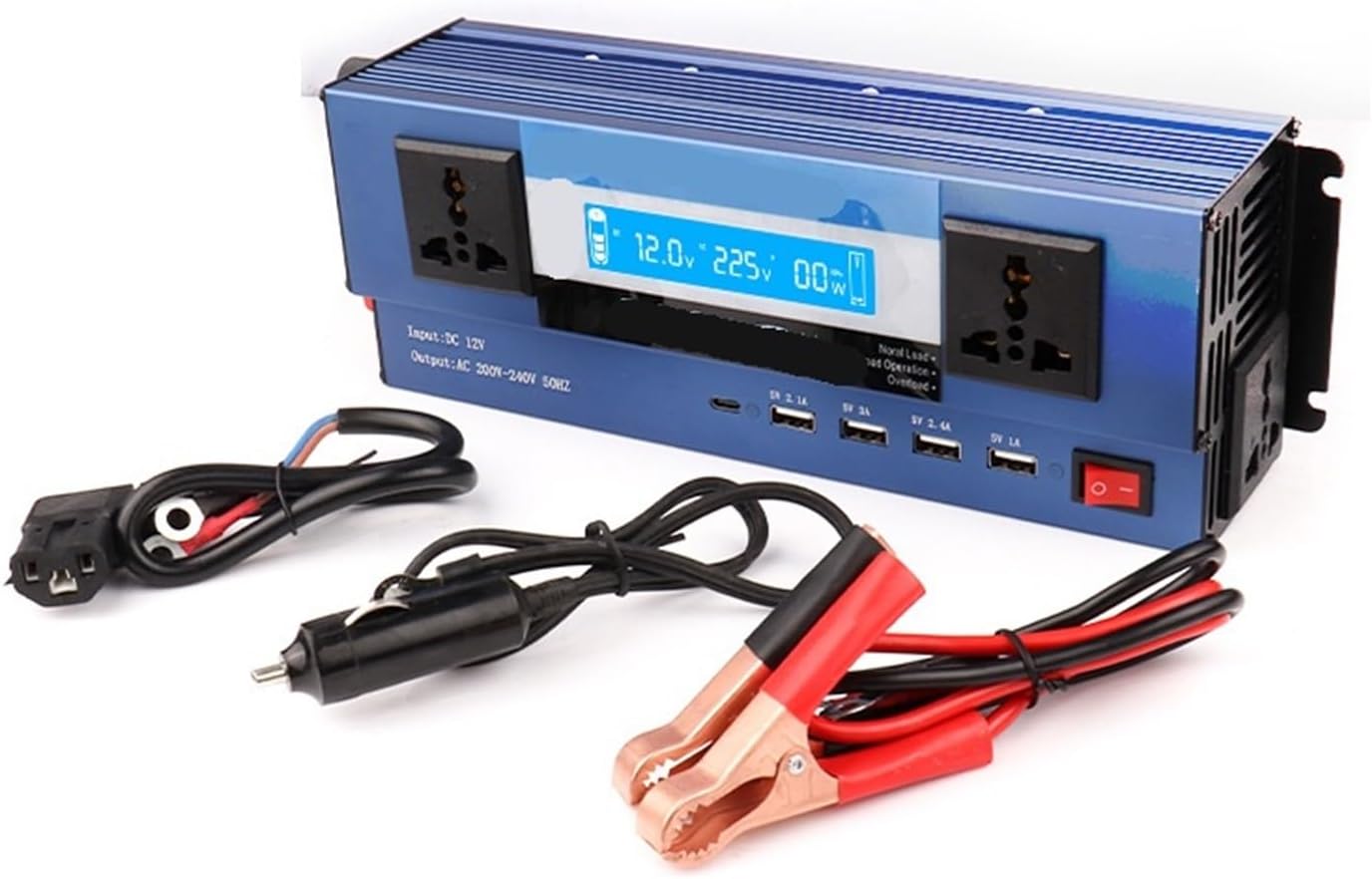 800W 1000W 2000W Solar Inverter Dual Voltage 12V 24V 48V 60(Dualvoltage2000W/48V60V)