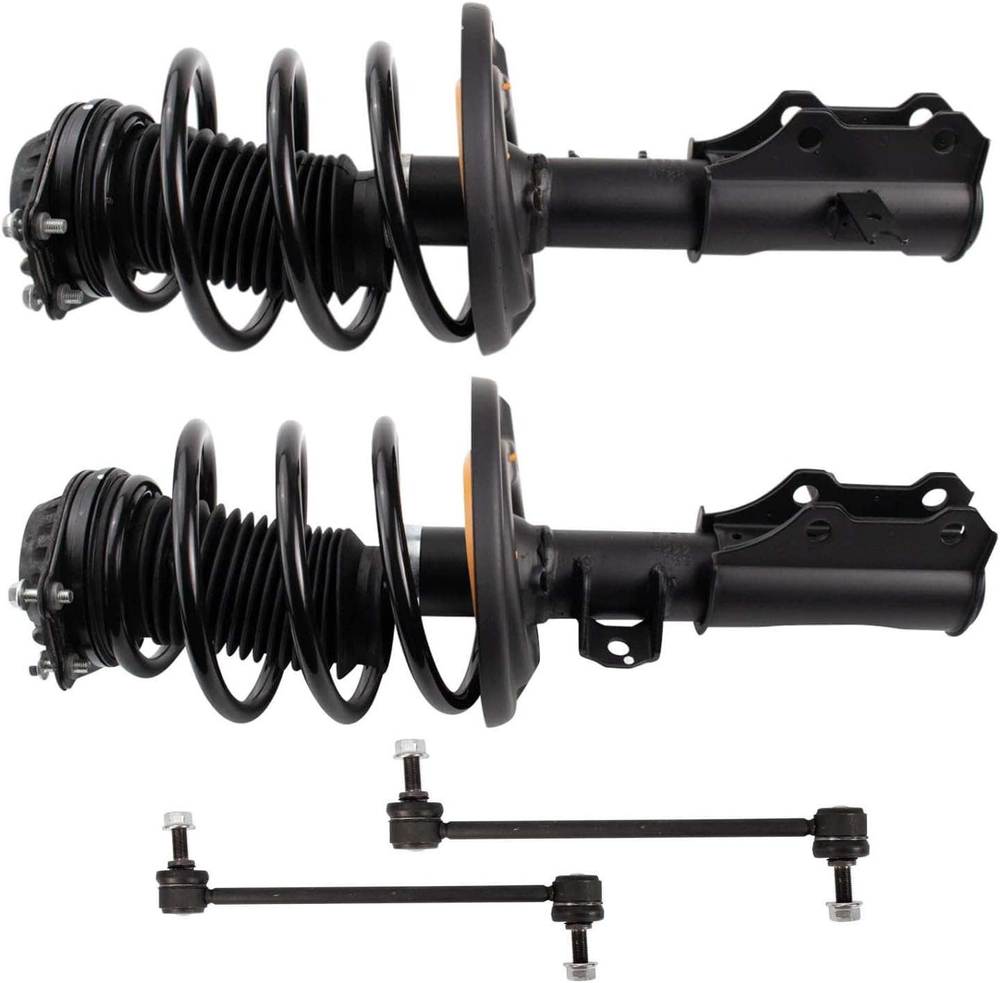 TRQ Front Suspension Kit Compatible with Front 2016 Chevrolet Malibu