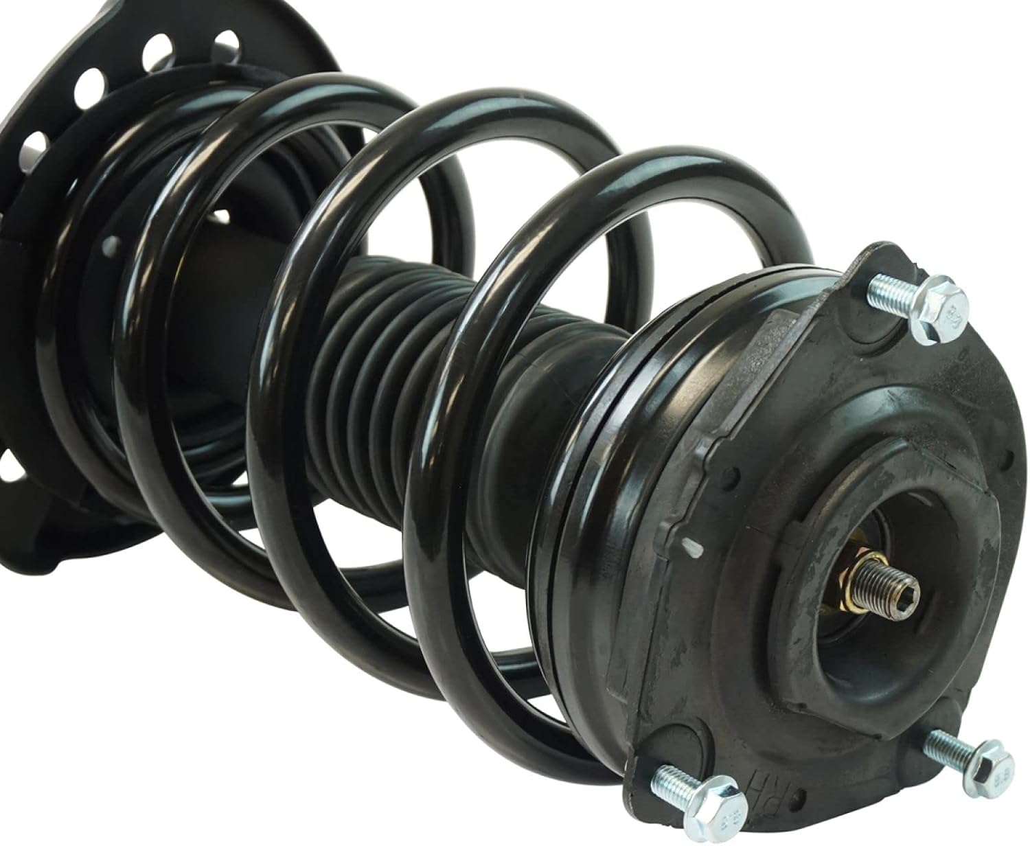 TRQ Front Suspension Kit Complete Strut & Coil Spring Assembly Sway Bar Stabilizer Link Compatible with 2015-2018 Chevrolet City Express 2013-2019 Nissan NV200