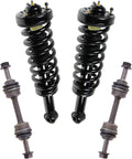 TRQ Front Suspension Kit Complete Strut & Coil Spring Assembly Sway Bar Stabilizer Link Compatible with 2007-2013 Ford Expedition Lincoln Navigator