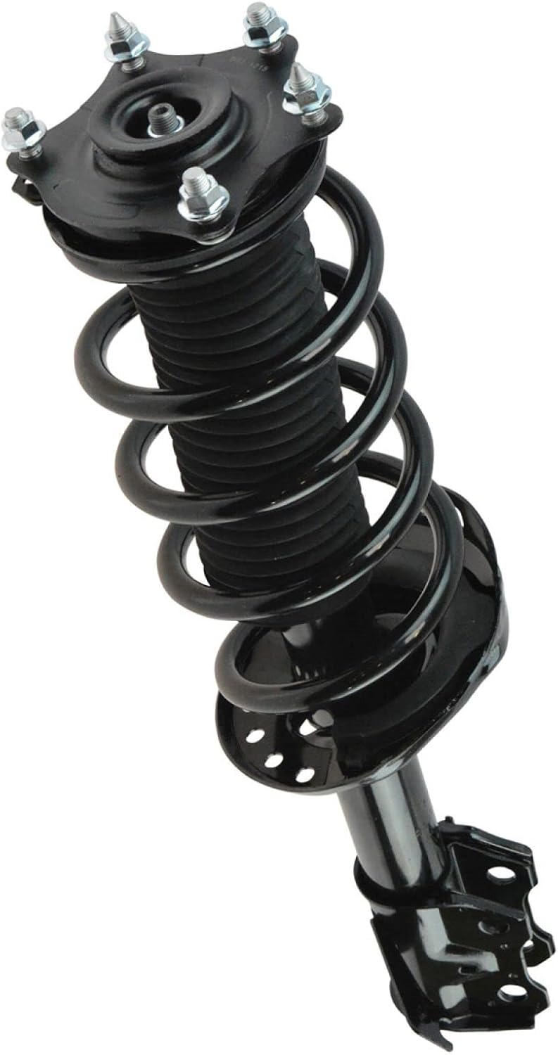 TRQ Front Suspension Kit Complete Strut & Coil Spring Assembly Sway Bar Stabilizer Link Compatible with 2007-2012 Acura RDX