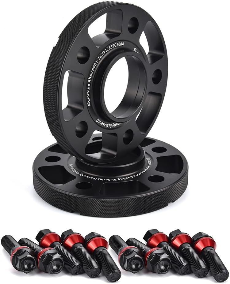 BONOSS Forged Aluminum 6061T6 Hubcentric Wheel Spacer 2pcs 5x120 CB72.5 Wheel Spacers for BMW F87 F80 F30 F32 F10 F82 F10 F12 F06 F01 (20mm)