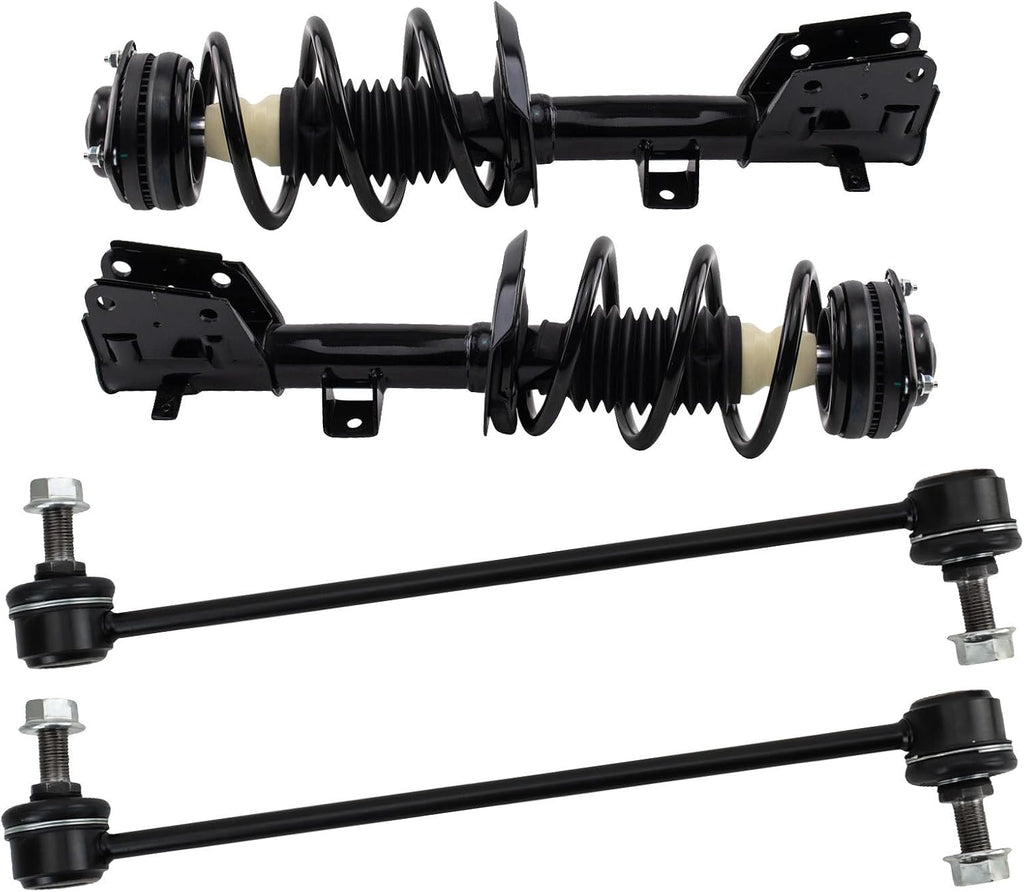 TRQ Front Suspension Kit 4 Piece | for 2017-2020 Chrysler Pacifica excluding Hybrid Models