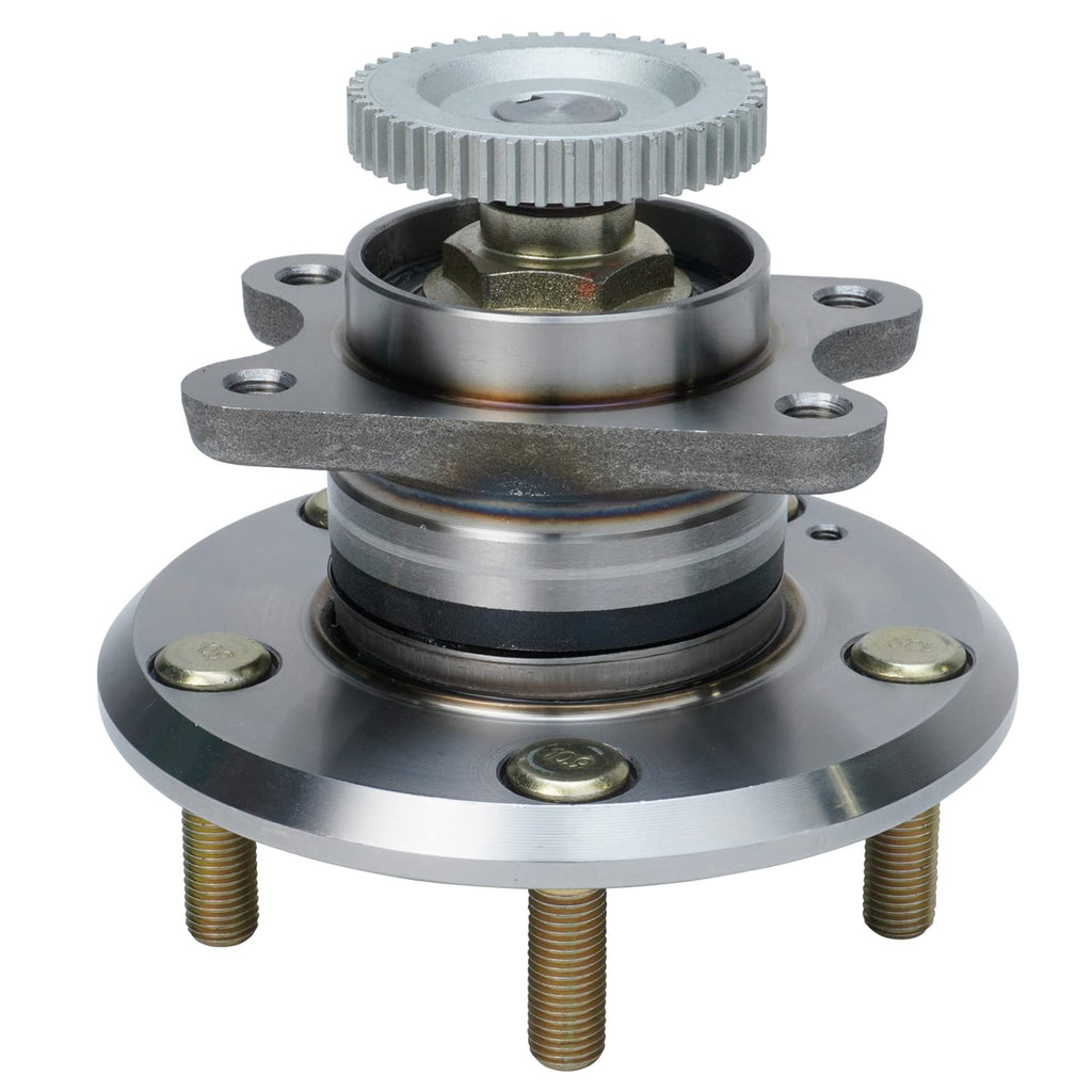 Detroit Axle - 2pc Rear Wheel Hub and Bearings Assembly for Hyundai 2001 XG300, 2002-2005 XG350, W/ABS 5 Lugs Wheel Hub Assembly