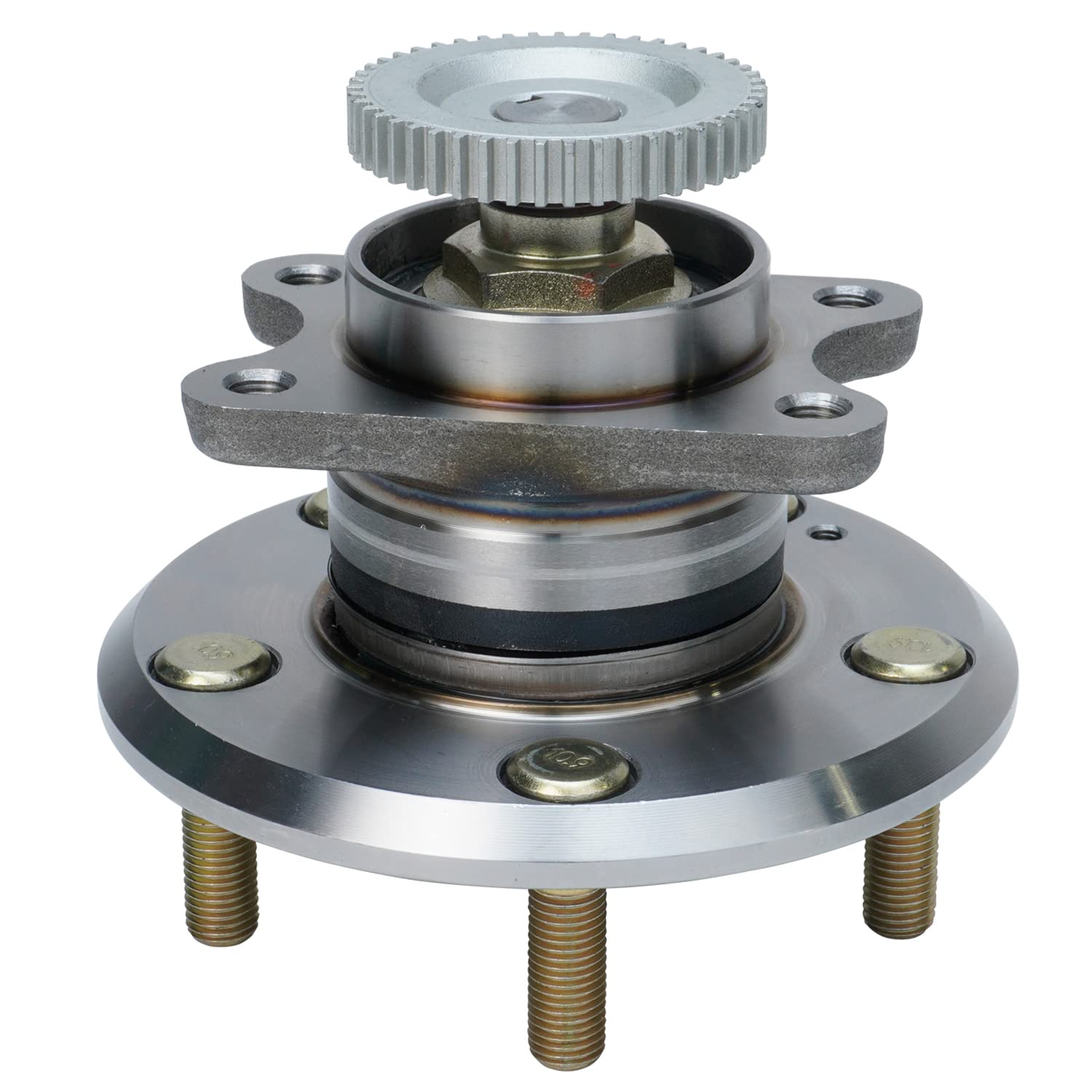 Detroit Axle - 2pc Rear Wheel Hub and Bearings Assembly for Hyundai 2001 XG300, 2002-2005 XG350, W/ABS 5 Lugs Wheel Hub Assembly