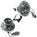 Detroit Axle - 4WD Front Wheel Bearing and Hubs Assembly for Chevy Colorado, GMC Canyon 2004-2008, Isuzu i-350 2006, i-370 2007-2008, 6 Lug w/ABS