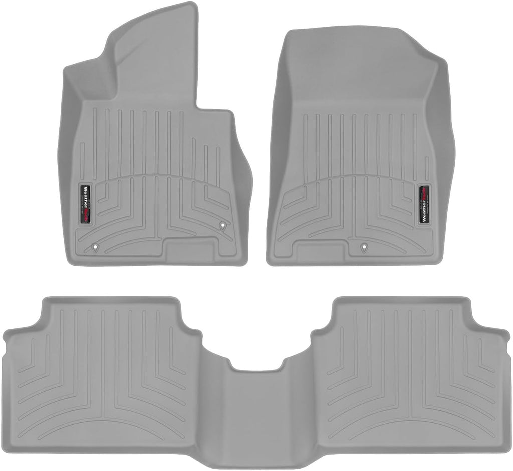 WeatherTech Custom Fit FloorLiners for Kia K5, K5, K5-1st & 2nd Row (461598-1-3), Grey