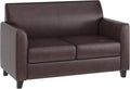 Flash Furniture HERCULES Diplomat Series Brown LeatherSoft Loveseat