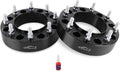 FLYCLE 8x210 Front Wheel spacers 2 inch for 2011-2025 Silverado 3500 HD DRW, 2011-204 GMC Sierra 3500 HD DRW, 8x210mm Hubcentric Wheel spacers 154.2mm Hub Bore with M14x1.5 for Front Wheels