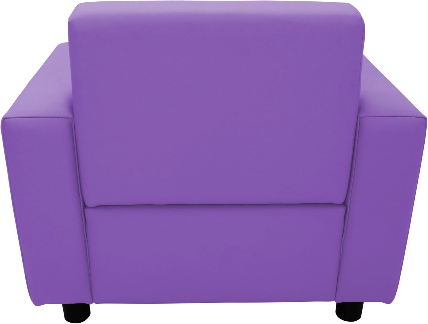 Factory Direct Partners SoftScape Inspired Playtime Classic Reading Chair, Children's Commercial-Grade Upholstered Furniture for Home, Daycare, Preschool, Library Comfy Modern Design - Lavender
