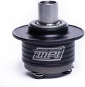 MPI Steering Wheel Quick Release, 360 Degree Release, Aluminum, Black Anodized, 3-Bolt Steering Wheel, Kit