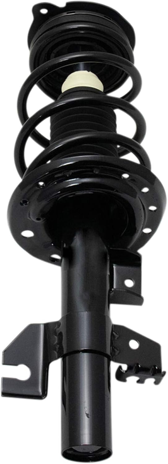 TRQ Front Suspension Kit Complete Strut & Coil Spring Assembly Sway Bar Stabilizer Link Compatible with 2013-2016 Dodge Dart