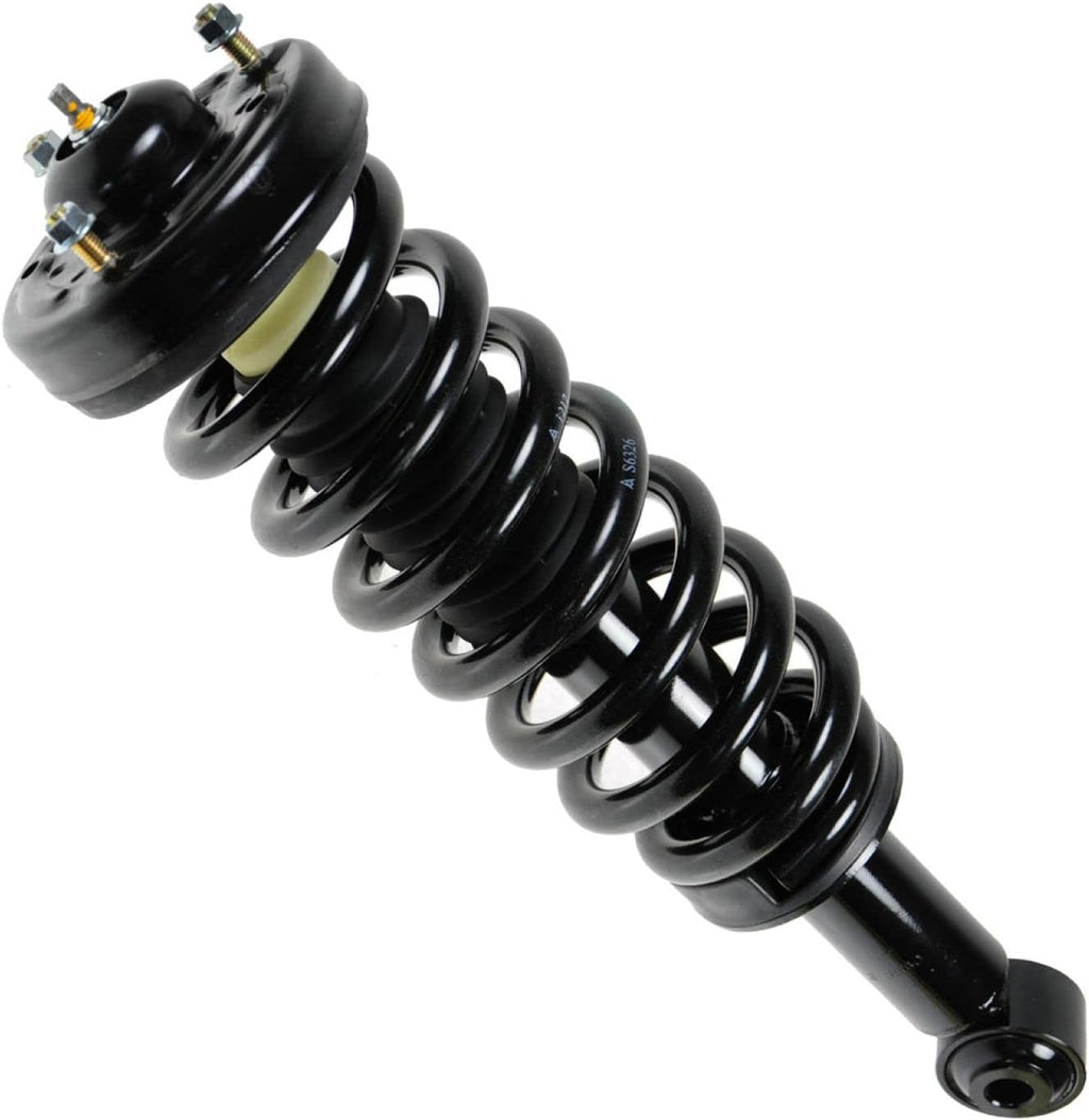 TRQ Front Suspension Kit Complete Strut & Coil Spring Assembly Sway Bar Stabilizer Link Compatible with 2007-2013 Ford Expedition Lincoln Navigator