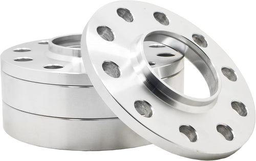 (2) 15mm + (2) 25 mm Wheel Spacers Staggered Kit + Black 12x1.5 Racing Stud & Racing Lug Nuts Free Thread Locket Included | Compatible with BMW 323ci, 323i, 325ci, 325i, 325xi, 3328ci, 328i, 330