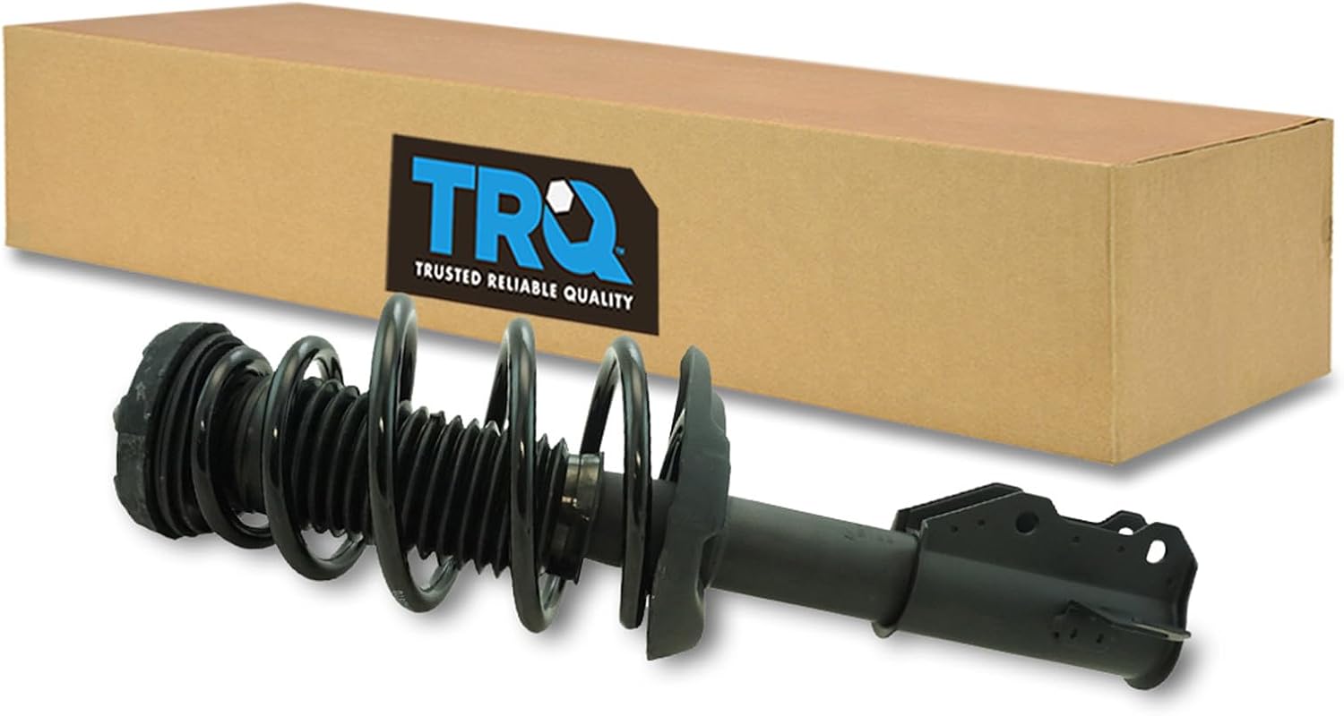 TRQ Front Suspension Kit Complete Strut & Coil Spring Assembly Sway Bar Stabilizer Link Compatible with 2012-2016 Buick LaCrosse