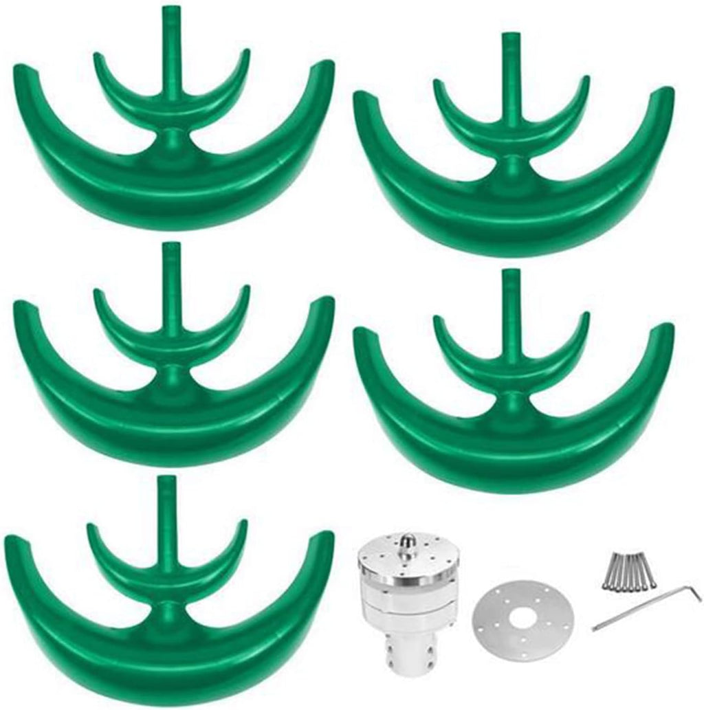1000W Wind Turbine Generator Lanterns 12V 24V 48V with Controller Low Noise Maglev Wind Turbine Suitable for Outdoor Power Generation(5 Blades)