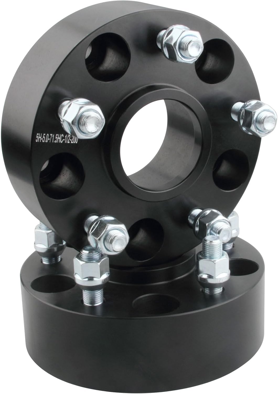 4PC Hubcentric 5x120 Wheel Spacers 2 Inch 14x1.5 Studs 66.9 Bore Compatible with Chevy Cadi-llac 5 Lug 10-22 Camaro | 20-22 Corvette | 14-20 Impala | 13-16 Malibu | 10-17 Equinox |CTS XTS