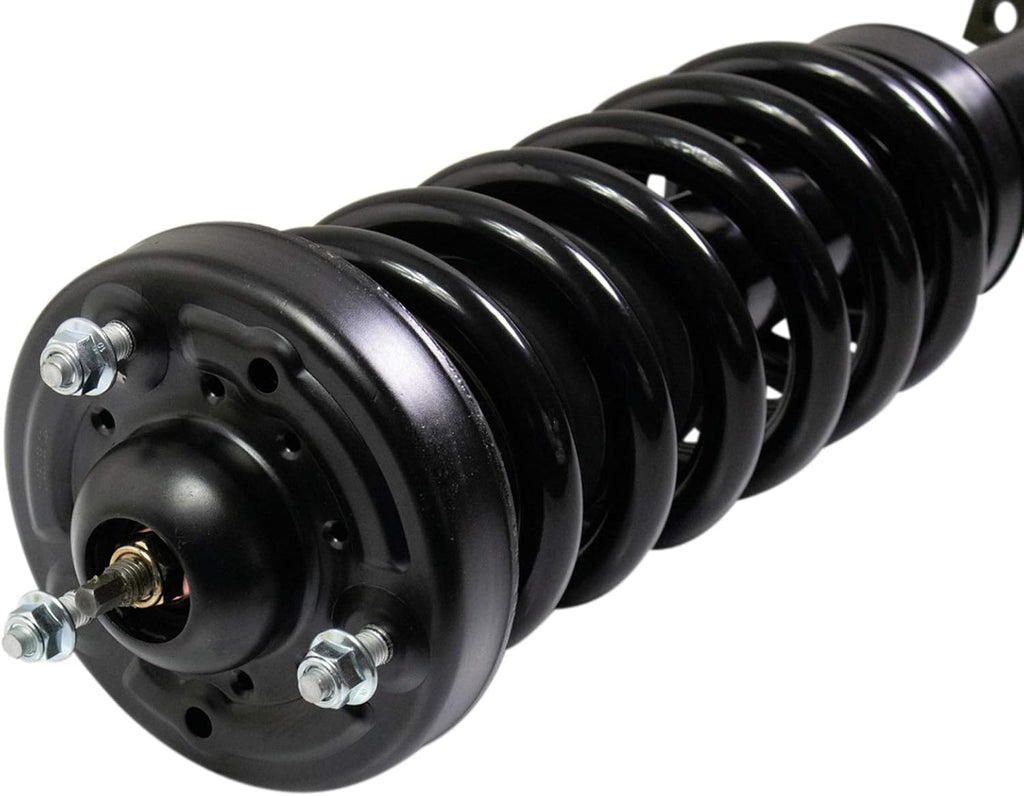 TRQ Front Suspension Kit Shock & Spring Strut Assembly Sway Bar Stabilizer Link Compatible with 2015-2020 Ford F-150