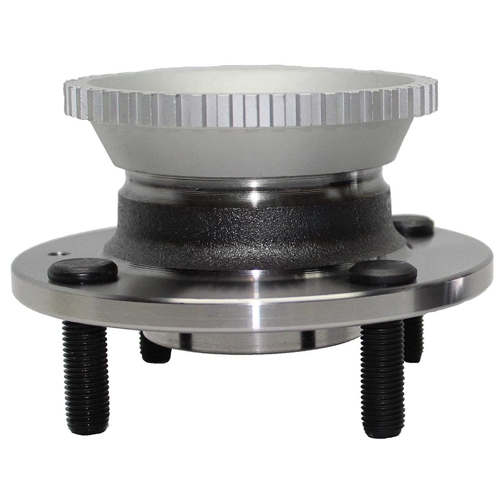 Detroit Axle - Rear Wheel Hub and Bearings Assembly Replacement for 1992-1998 Hyundai Sonata 4 Lug w/ABS - 2pc Set