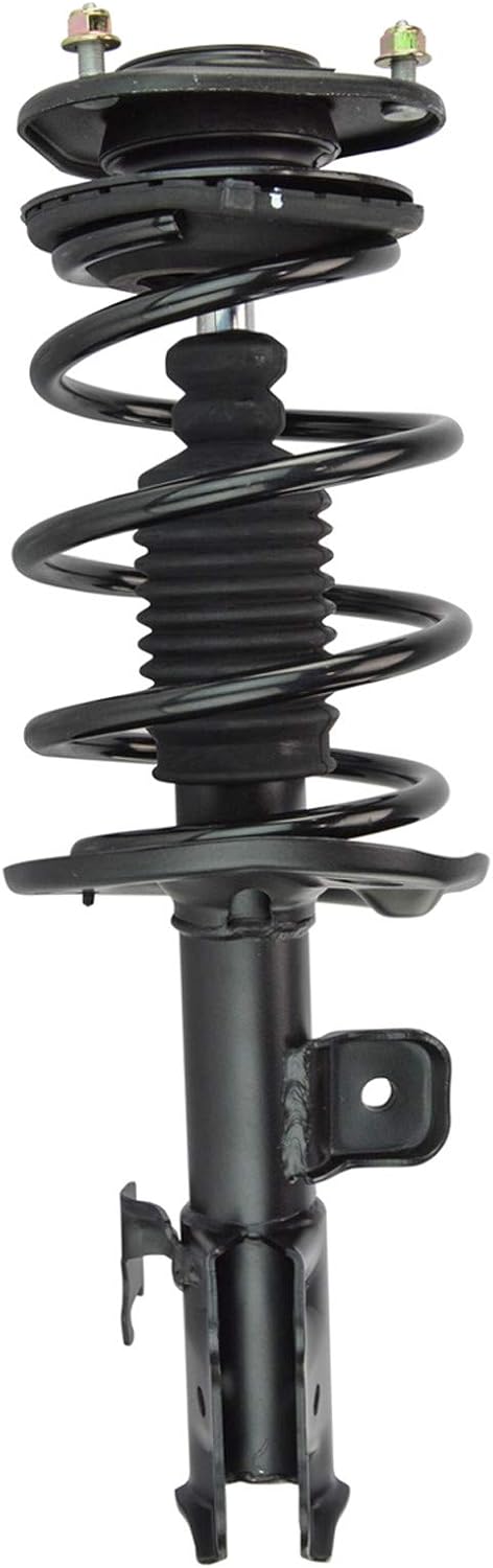 TRQ Front Suspension Kit Complete Strut & Coil Spring Assembly Sway Bar Stabilizer Link Compatible with 2008-2015 Scion xB