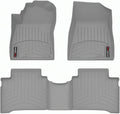 WeatherTech Custom Fit FloorLiners for Kia NIRO - 1st & 2nd Row (461776-1-2), Grey