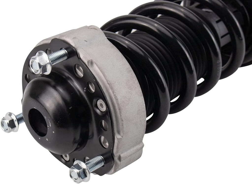 TRQ Front Suspension Kit Complete Strut & Coil Spring Assembly Sway Bar Stabilizer Link Compatible with 2011-2018 Porsche Cayenne