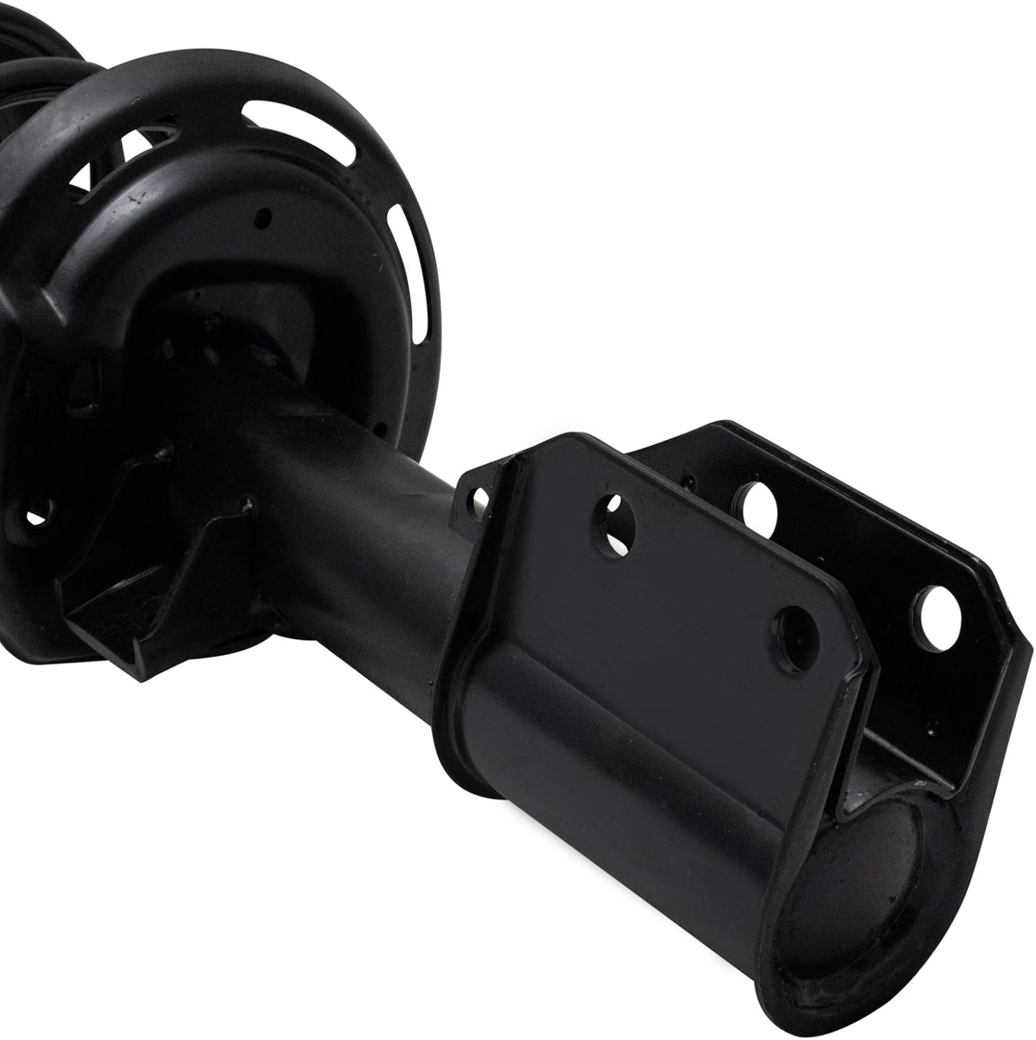 TRQ Front Suspension Kit Complete Strut & Coil Spring Assembly Sway Bar Stabilizer Link Compatible with 2008-2012 Mercedes-Benz C300 2012-2015 C350
