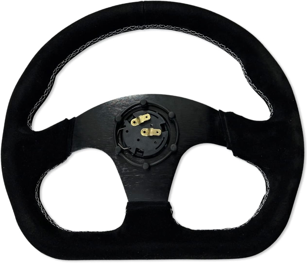 Racing Steering Wheel Kit with Hub Adapter for Civic, Del Sol, Integra by Bull Boost Performance