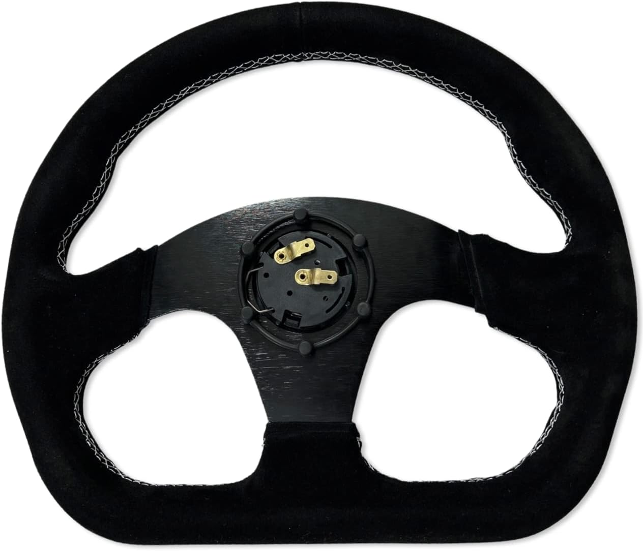 Racing Steering Wheel Kit with Hub Adapter for Civic, Del Sol, Integra by Bull Boost Performance