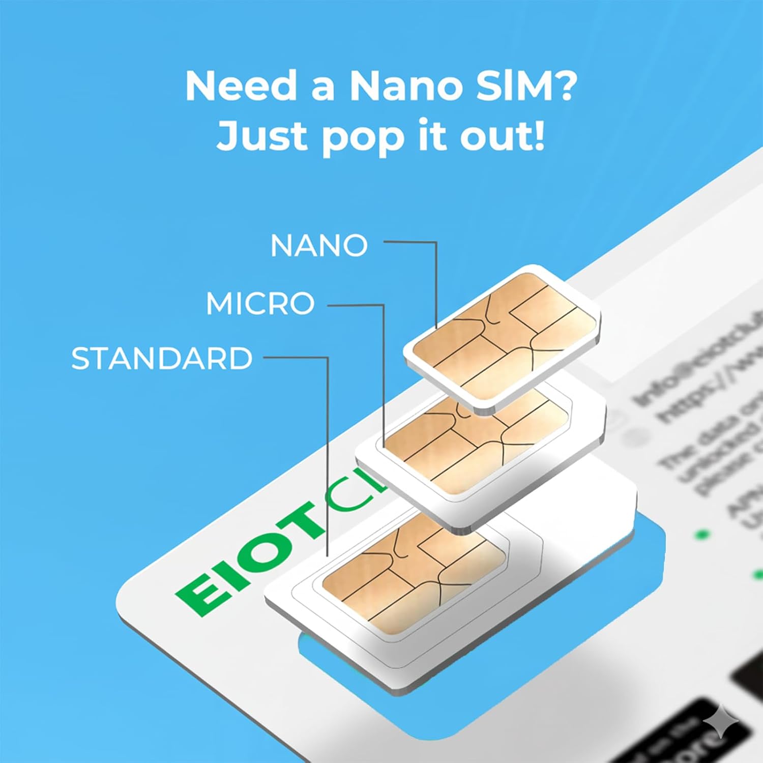 EIOTCLUB Prepaid Data SIM Card for 5G/4G LTE Security Cameras - 24GB 360Day Reliable IoT Connectivity for Non-WiFi Areas (Farm, Barn, Construction Site- Works with U.S. Networks (No Contract)