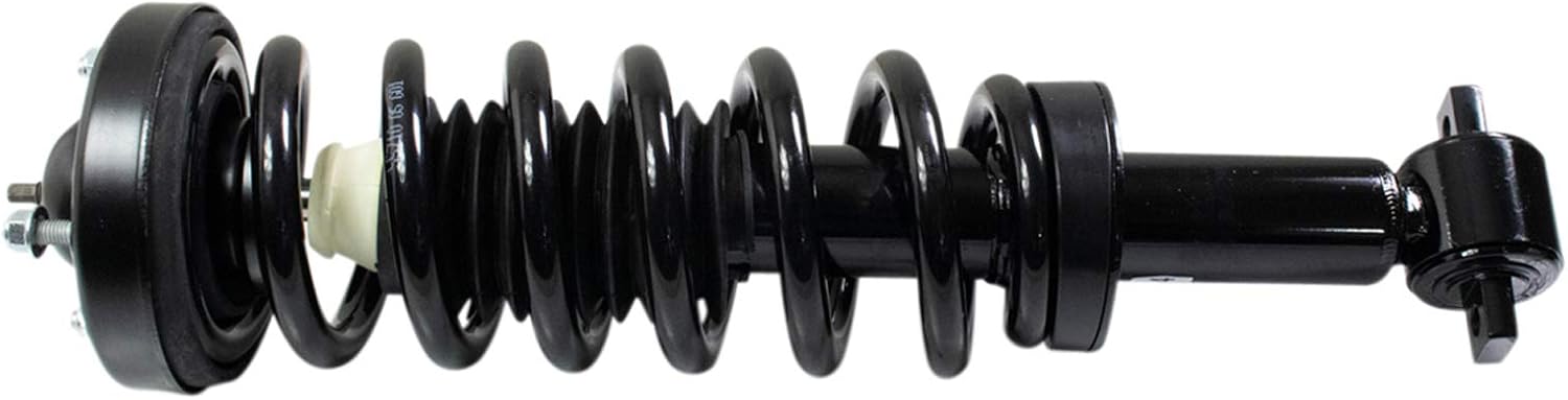 TRQ Front Suspension Kit Shock & Spring Strut Assembly Sway Bar Stabilizer Link Compatible with 2015-2020 Ford F-150