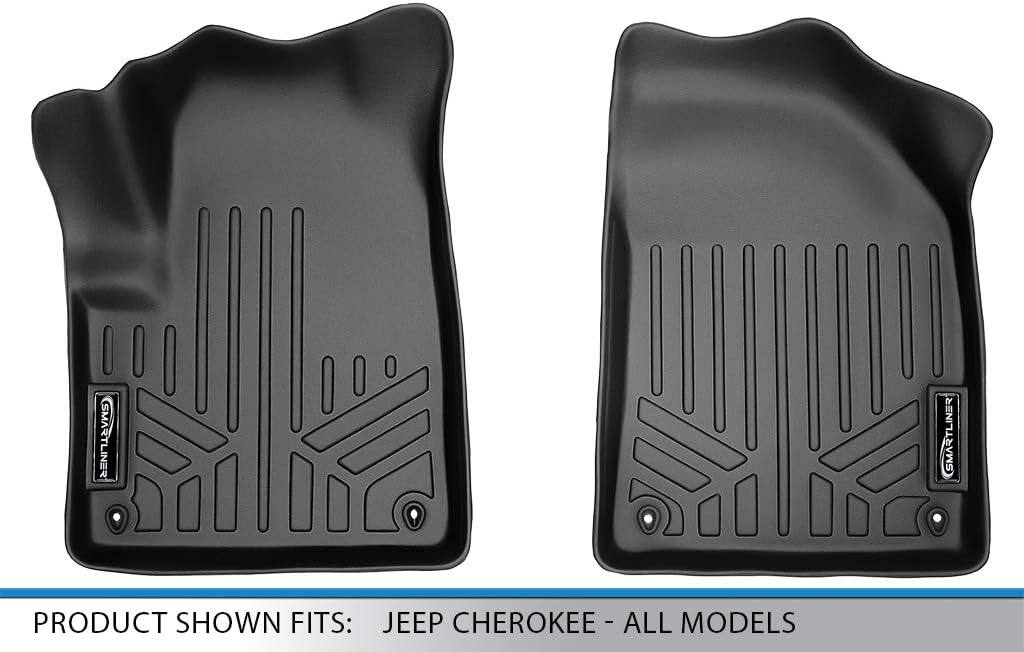 MAXLINER Floor Mats 1st Row Liner Set for 2014-2023 Jeep Cherokee