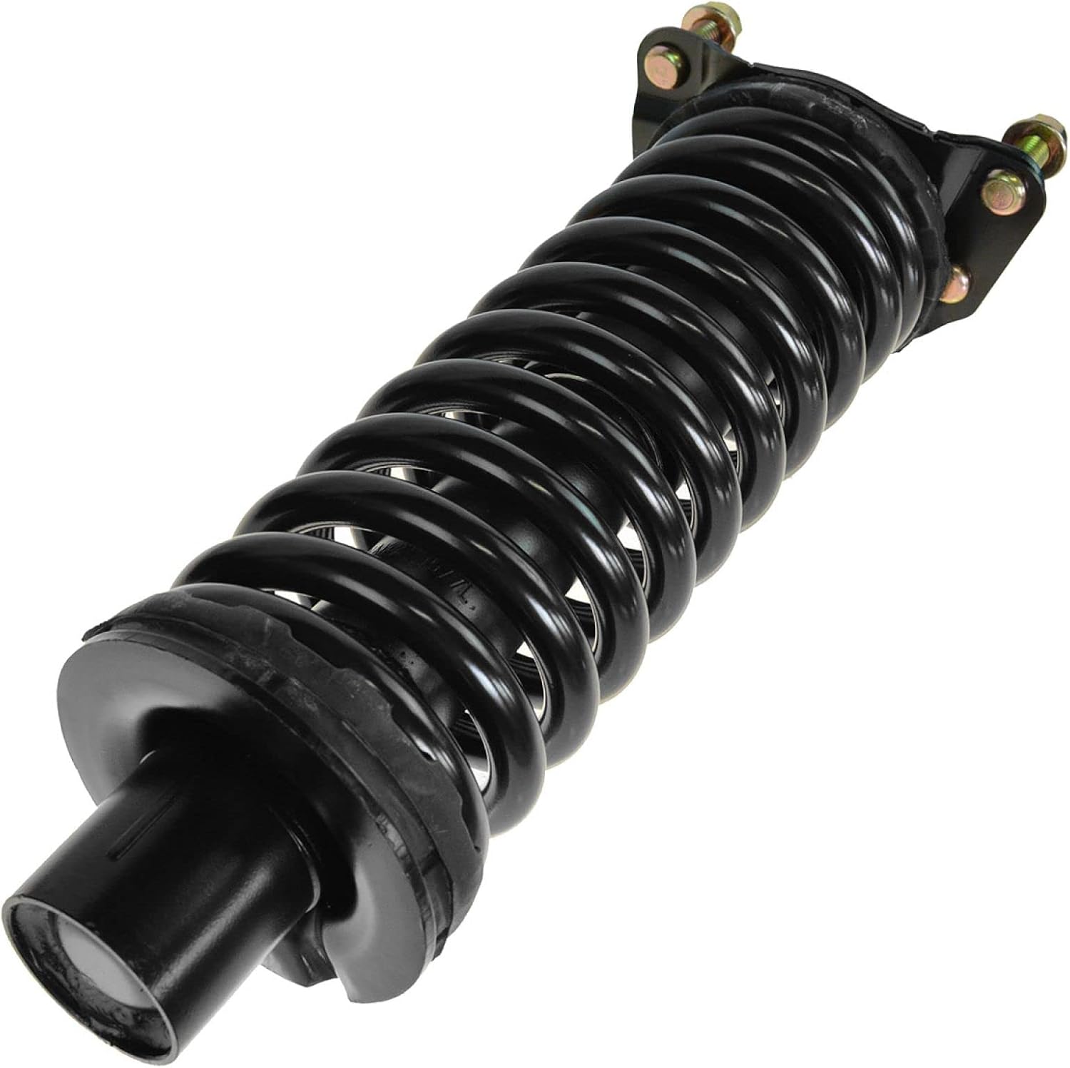 TRQ Front Suspension Kit Shock & Spring Strut Assembly Sway Bar Stabilizer Link Compatible with 2007-2011 Dodge Nitro 2008-2012 Jeep Liberty