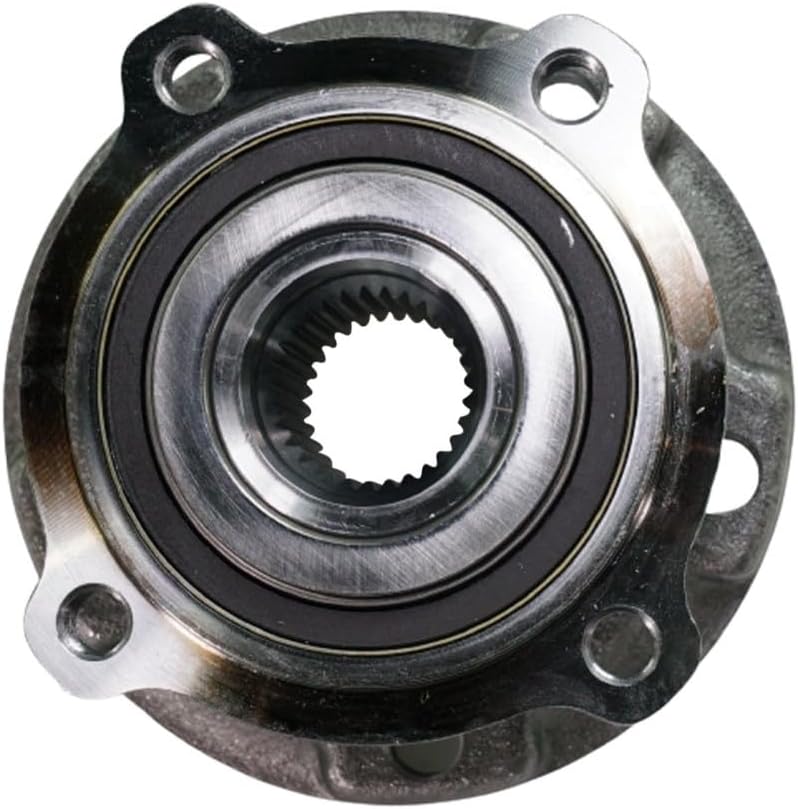 KarParts360 For BMW X5 2010 2011 2012 Wheel Hub Assembly Driver And Passenger Side | Pair | Front | 5 Studs | Ball Bearing Type | 5 By 4.72 Inches Bolt Pattern | With Bearing | Replacement For 513312