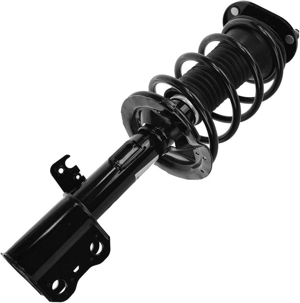 TRQ Front Suspension Kit Complete Strut & Coil Spring Assembly Sway Bar Stabilizer Link Compatible with 2005-2010 Scion tC