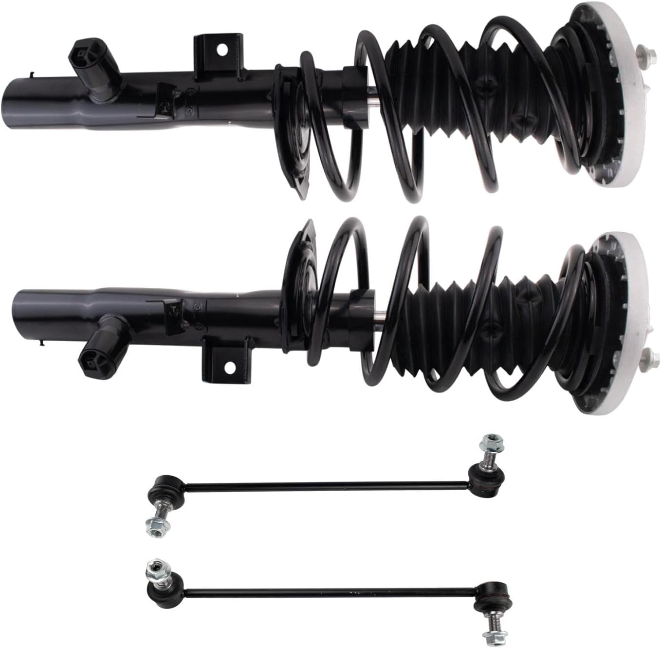 TRQ Front Suspension Kit Compatible with 2011-2017 BMW X3 2015-2018 X4