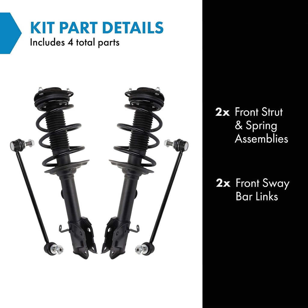 TRQ Front Suspension Kit Compatible with 2020-2023 Subaru Outback