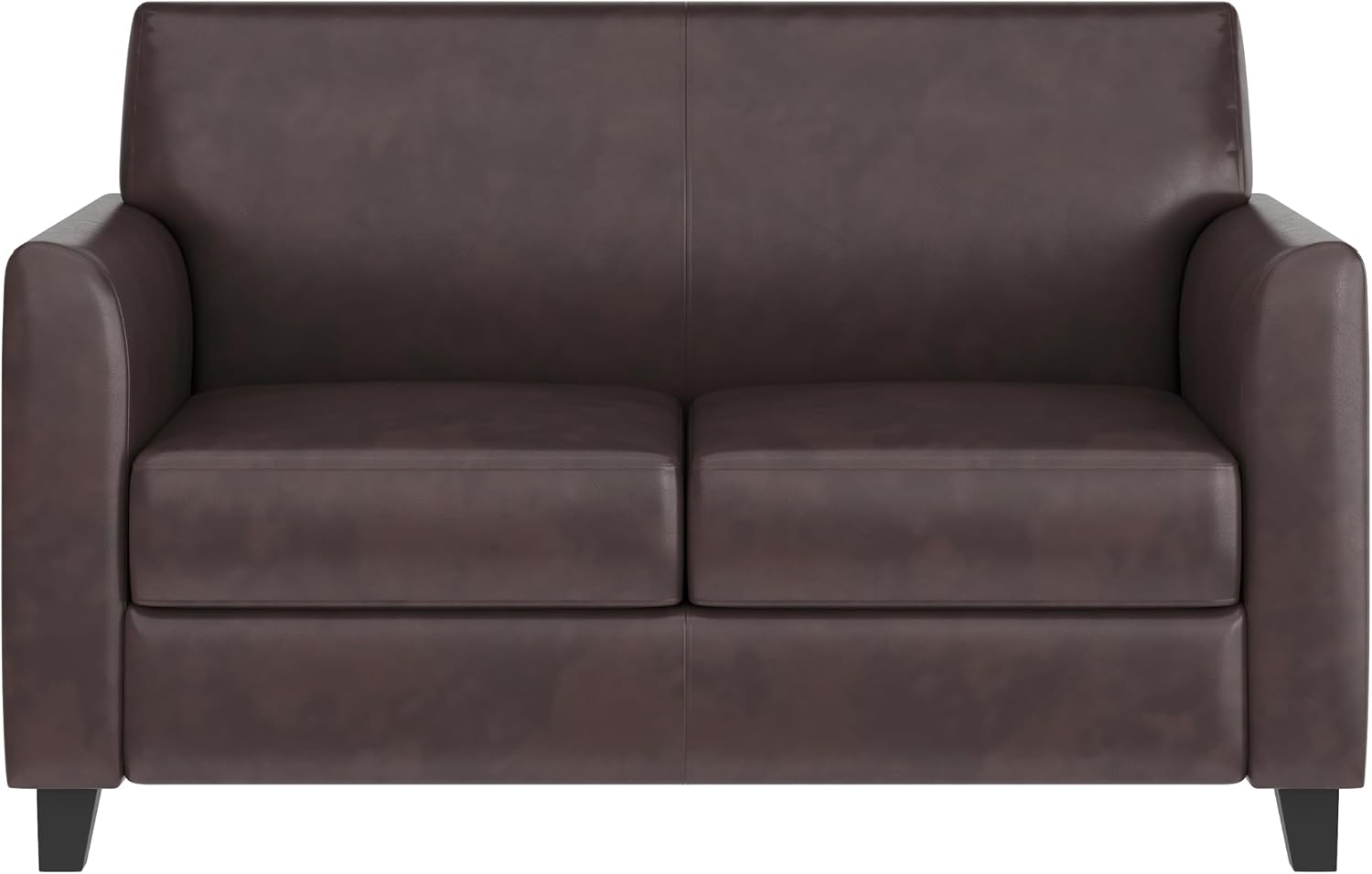 Flash Furniture HERCULES Diplomat Series Brown LeatherSoft Loveseat