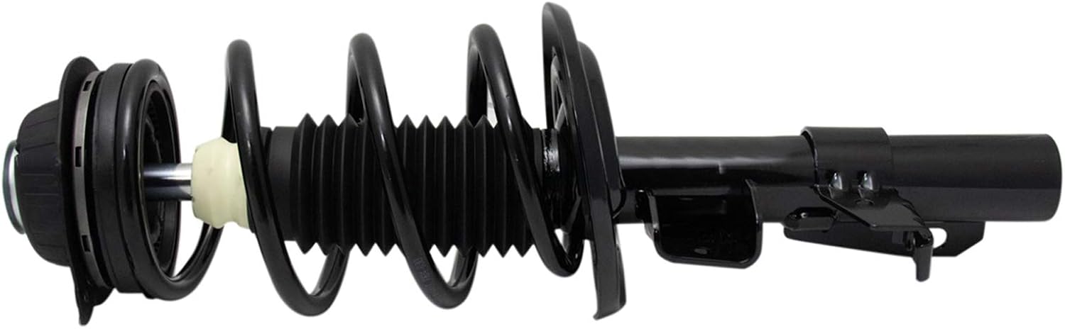 TRQ Front Suspension Kit Complete Strut & Coil Spring Assembly Sway Bar Stabilizer Link Compatible with 2013-2016 Dodge Dart