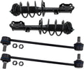 TRQ Front Suspension Kit Complete Strut & Coil Spring Assembly Sway Bar Stabilizer Link Compatible with 2019-2021 Hyundai Tucson