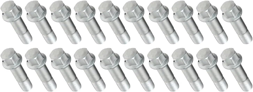 Wheel Bolts Nuts Compatible with Benz for W461 1990-2025 for W463 1989-2025 for X164 2006-2025 Wheel Lug Bolts Nuts M14 X 1,5 Replacement Parts